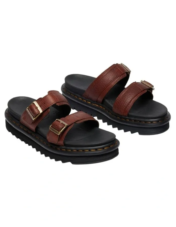 Dr Martens Myles Ambassador Sandal in Brown