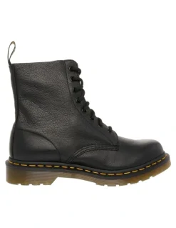 Dr Martens Pascal Virginia Black Combat Boot