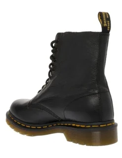 Dr Martens Pascal Virginia Black Combat Boot