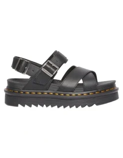 Dr Martens Voss II Sandal in Black Athena