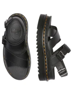 Dr Martens Voss II Sandal in Black Athena