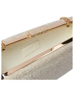 Dune London Balancing Clutch in Brown