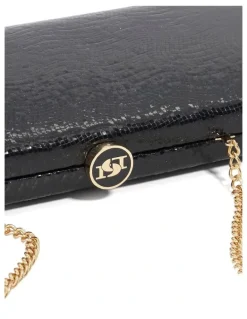 Dune London Belinda Tear Drop Clutch in Black
