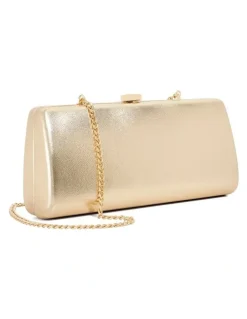 Dune London Belinda Tear Drop Clutch in Gold