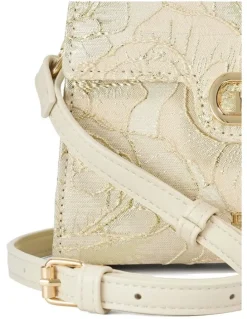 Dune London Blossomings Bag in Gold