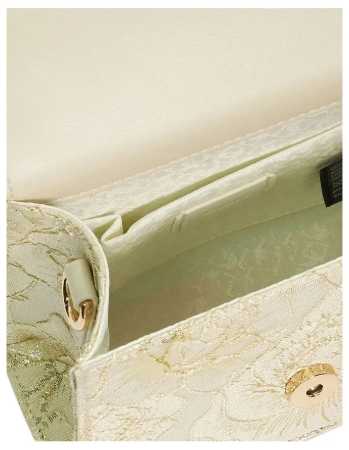 Dune London Blossomings Bag in Gold