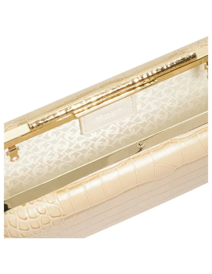 Dune London Body Clutch In Taupe