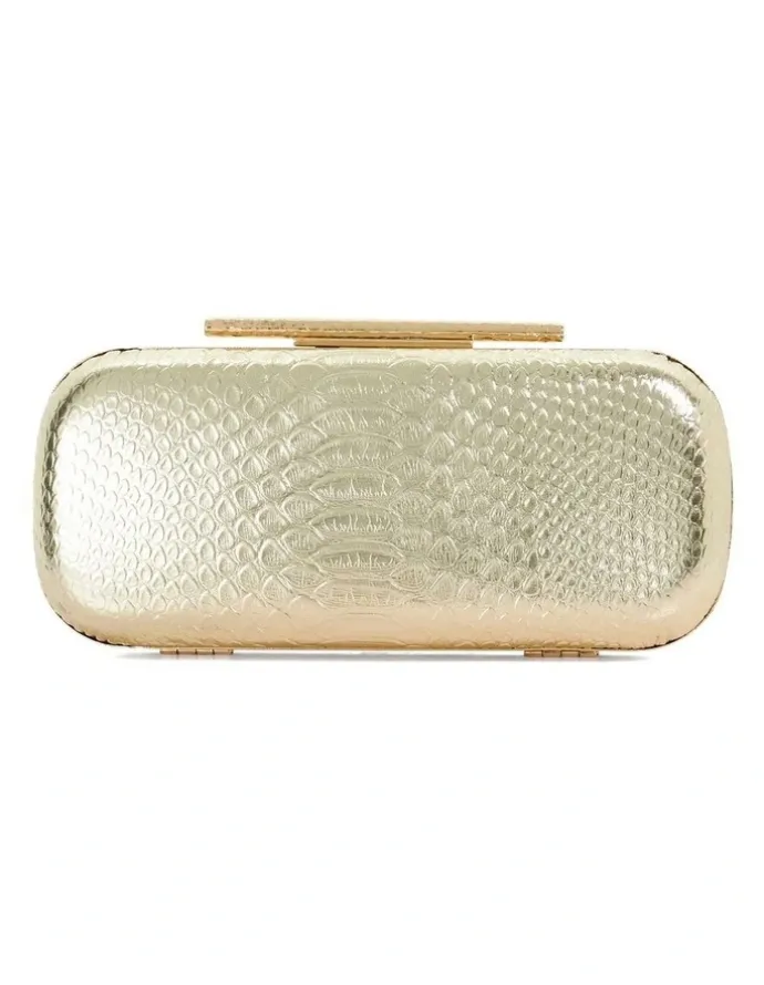 Dune London Body Clutch In Gold