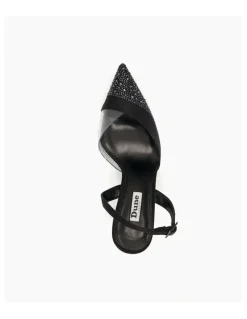 Dune London Carrie Slingback Heel in Black
