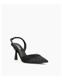 Dune London Carrie Slingback Heel in Black