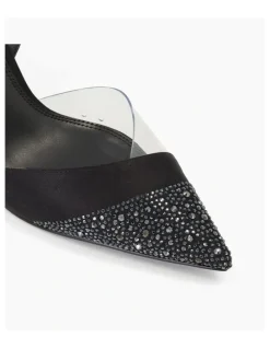 Dune London Carrie Slingback Heel in Black