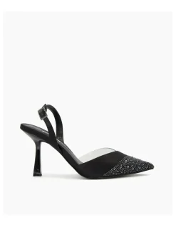 Dune London Carrie Slingback Heel in Black
