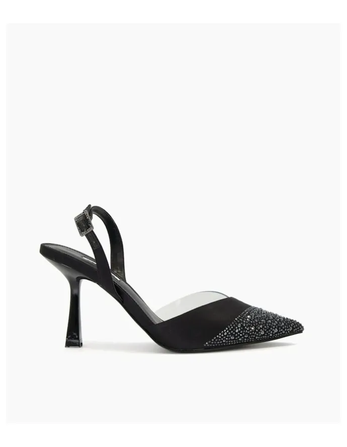 Dune London Carrie Slingback Heel in Black