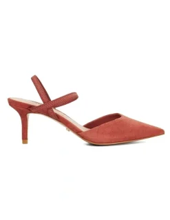 Dune London Classical Y Back Court in Coral
