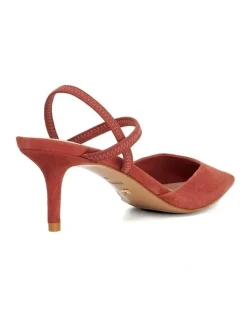 Dune London Classical Y Back Court in Coral