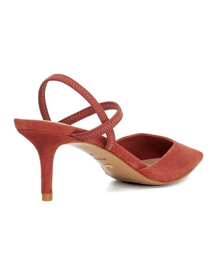Dune London Classical Y Back Court in Coral