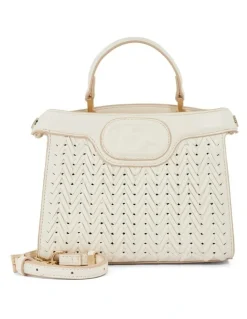 Dune London Daily Top Handle Bag in White