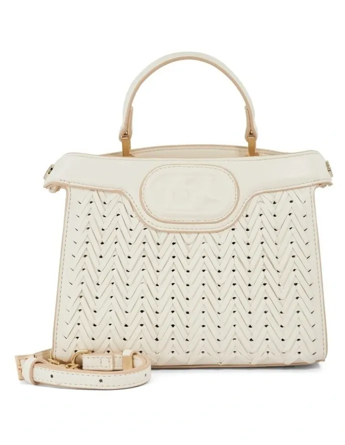 Dune London Daily Top Handle Bag in White