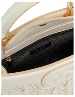 Dune London Daily Top Handle Bag in White