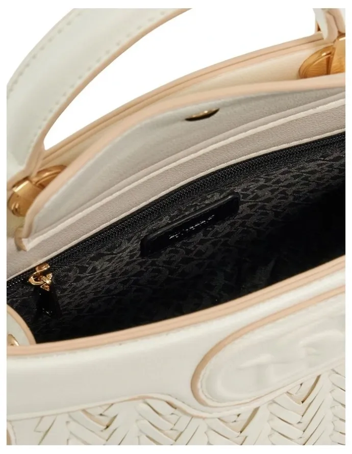 Dune London Daily Top Handle Bag in White