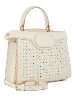 Dune London Daily Top Handle Bag in White