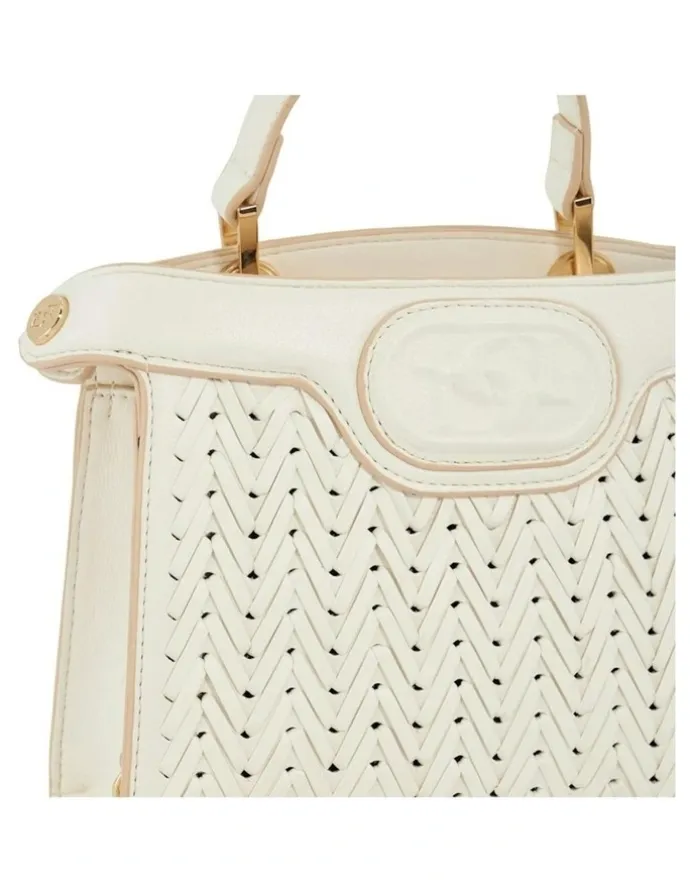 Dune London Daily Top Handle Bag in White