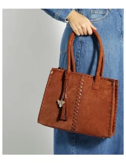 Dune London Darlingtons Tote Bag in Tan