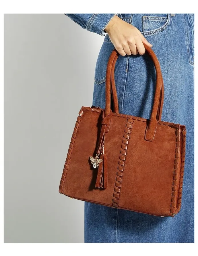 Dune London Darlingtons Tote Bag in Tan