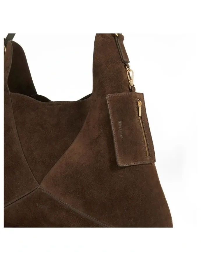 Dune London Dearest Tote Bag in Dark Brown