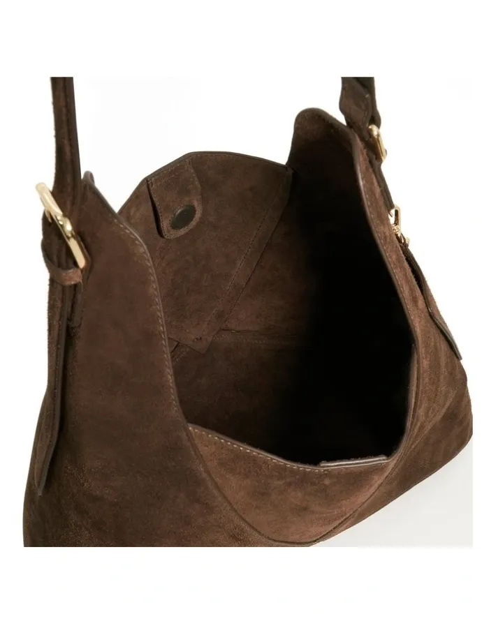 Dune London Dearest Tote Bag in Dark Brown