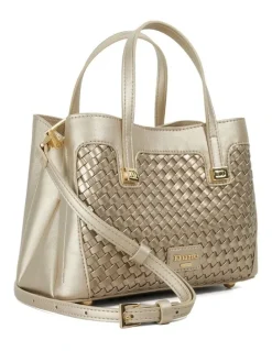 Dune London Deavie Mini Tote in Brown