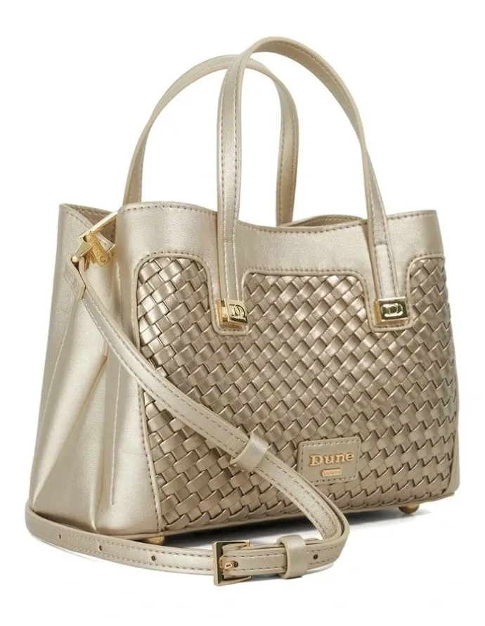 Dune London Deavie Mini Tote in Brown