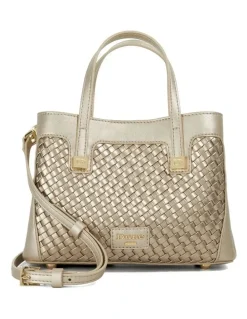 Dune London Deavie Mini Tote in Brown