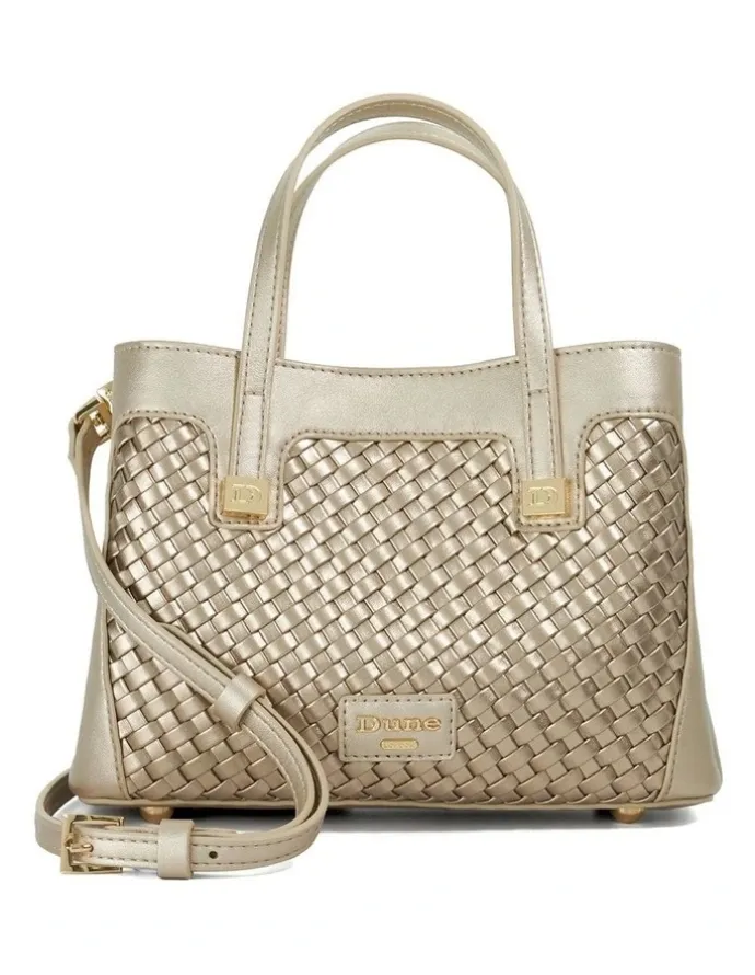 Dune London Deavie Mini Tote in Brown