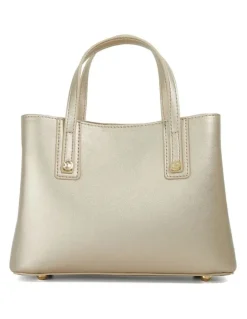 Dune London Deavie Mini Tote in Brown