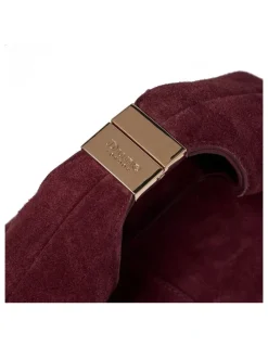 Dune London Debut Mini Soft Grab Bag in Burgundy