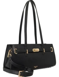 Dune London Depend Shoulder Bag in Black