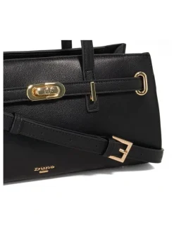 Dune London Depend Shoulder Bag in Black