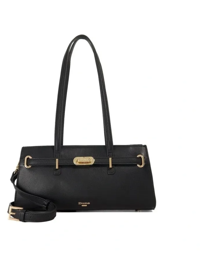 Dune London Depend Shoulder Bag in Black