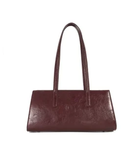 Dune London Depend Shoulder Bag in Burgundy
