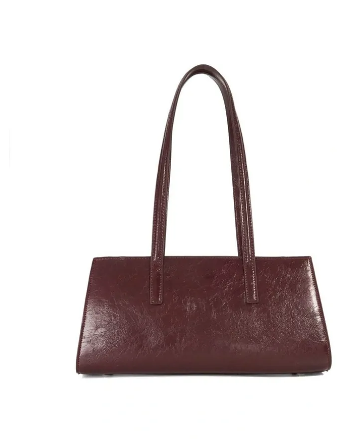 Dune London Depend Shoulder Bag in Burgundy