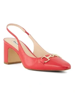Dune London Detailed Slingback In Red