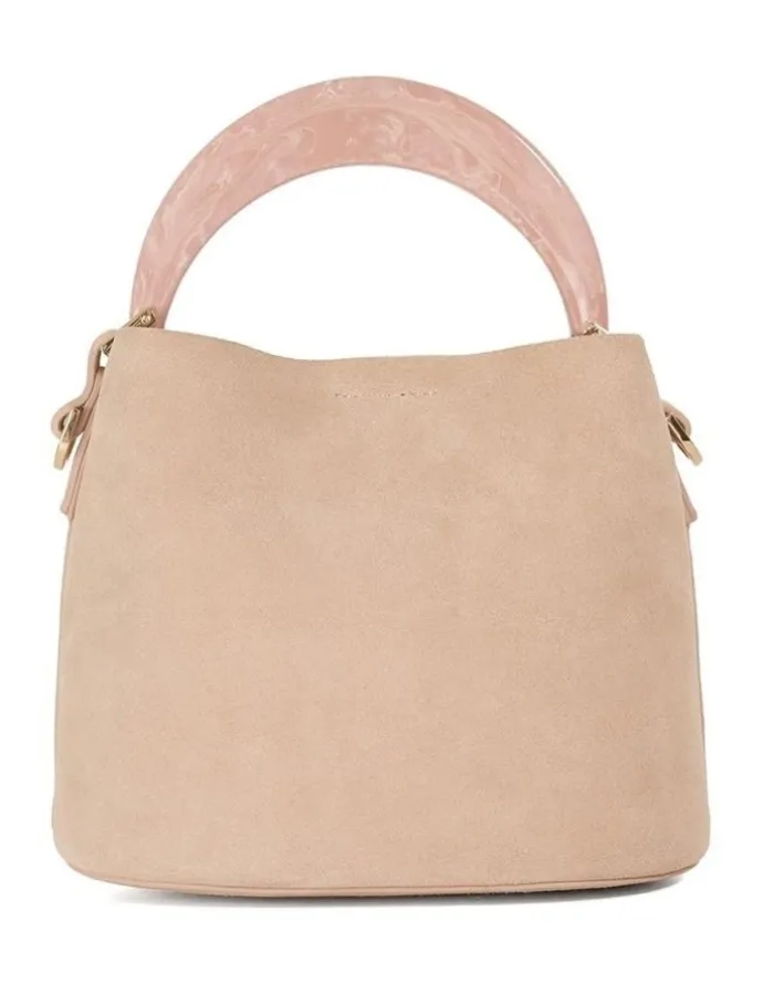 Dune London Dharla Top Handle Bag in Mink
