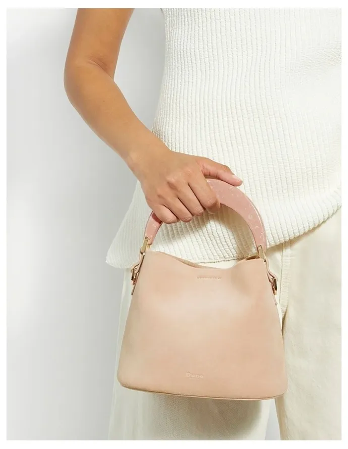 Dune London Dharla Top Handle Bag in Mink