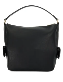 Dune London Dialo Large Slouch Shoulder Bag in Black