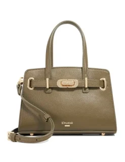 Dune London Dinkydefine Belt Tote in Khaki
