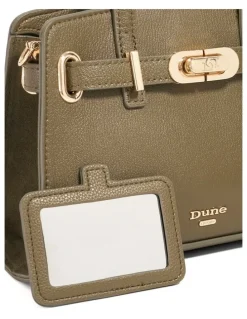 Dune London Dinkydefine Belt Tote in Khaki