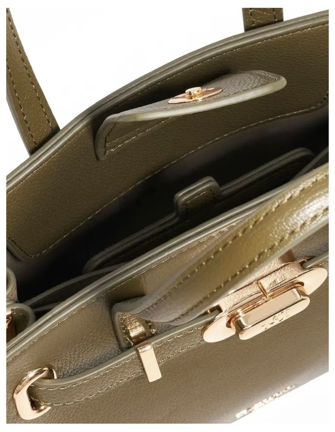 Dune London Dinkydefine Belt Tote in Khaki
