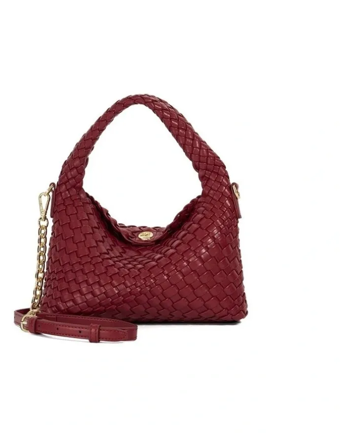 Dune London Dinkydeliberate Mini Tote Bag in Red