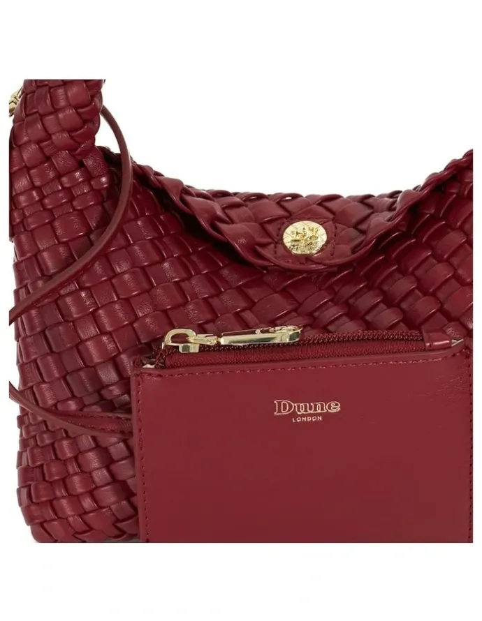 Dune London Dinkydeliberate Mini Tote Bag in Red